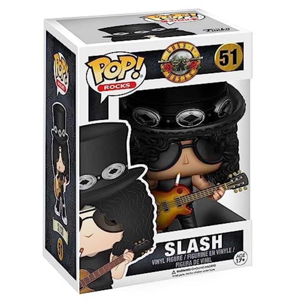 Slash (Guns N Roses) Pop! Rocks Funko Pop! - Picture 2 of 4